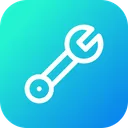 Free Screw Nut Tool Icon