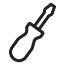 Free Screwdriver Tool Repair Icon