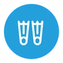 Free Scuba Diving Fins Icon