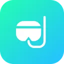 Free Scuba Diving Goggles Icon