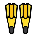 Free Scuba Dive Fins Icon