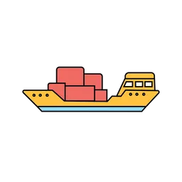 Free Sea Cargo Ship  Icon