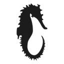 Free Sea Horse Sea Animal Icon