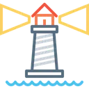 Free Sea Tower Light Icon