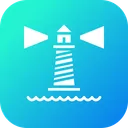 Free Sea Tower Light Icon