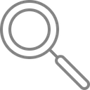 Free Search Magnifying Glass Icon