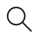 Free Magnifying Glass Search Icon