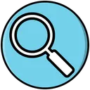 Free Search Magnifying Glass Find Icon