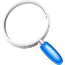 Free Search Magnifier Glass Icon