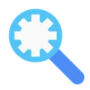 Free Search Setting Configuration Icon