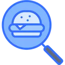 Free Search Burger Find Burger Search Icon