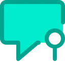Free Chat Comment Search Icon