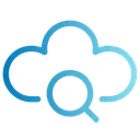 Free Search Cloud Cloud Computing Internet Searching Icon