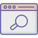 Free Search Data Browser Find Icon