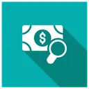 Free Dollar Currency Search Icon