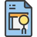 Free Search File  Icon