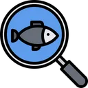 Free Search Fish  Icon