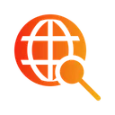 Free Search Globe  Icon