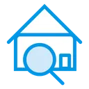 Free Search Estate House Icon