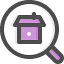 Free Search Apartment Real Estate Icon