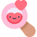 Free Search Love Valentine Icon