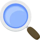 Free Search Magnifier Glass Icon