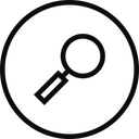 Free Search Find Magnifier Icon