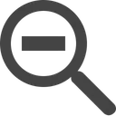 Free Search Minus Icon