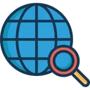 Free Search Location Find Place Magnifier Icon