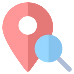 Free Search Location  Icon