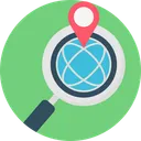 Free Search Location Gps Locate Icon
