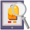 Free Magnifying Glass Online Online Store Icon