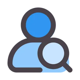 Free Search User  Icon