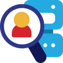 Free Search User  Icon