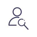 Free Search User Find User Search Profile Icône