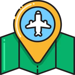 Free Searching airport Flag Icon