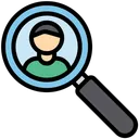 Free Searching employee  Icon