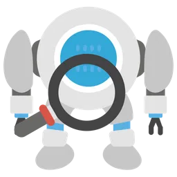 Free Searching Robot  Icon