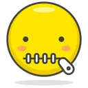 Free Secrecy Face Smiley Icon