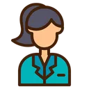 Free Secretary Avatar Woman Icon