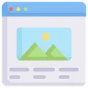 Free Internet Marketing Landing Page Website Icon