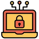 Free Laptop Security Lock Login Icon