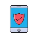 Free Secure Mobile Protection Icon