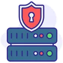 Free Secure Server Server Database Icon