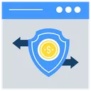 Free Secure Transaction Safe Payment Payment Website Icon