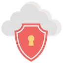 Free Protection Du Cloud Technologie Cloud Securite Du Cloud Icône