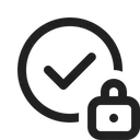 Free Checkmark Lock Lock Security Check Icon