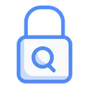 Free Security Searching Search Lock Icon