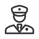 Free Security Worker  Icon