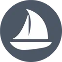 Free Segelboot Symbol